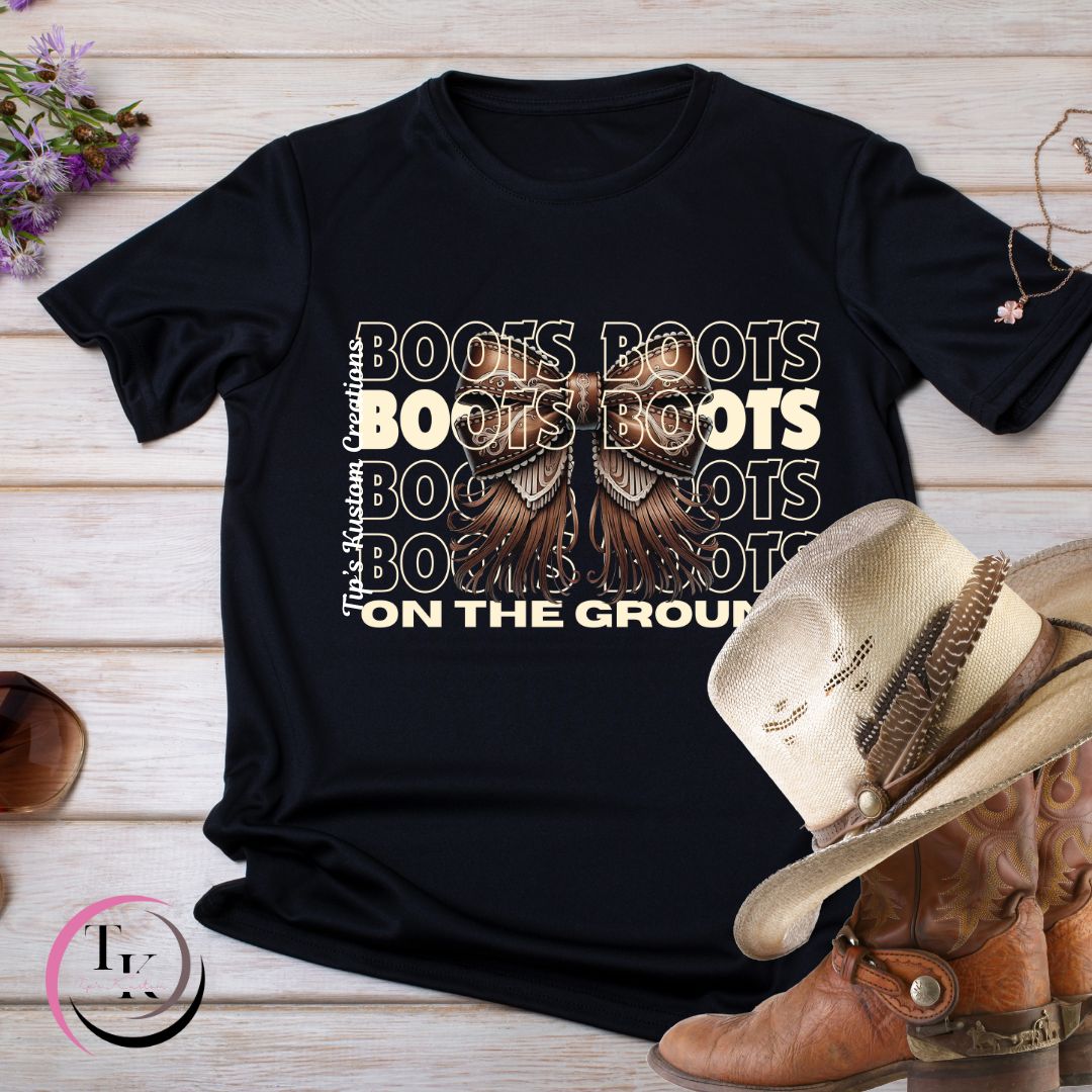 Boots on the Ground Unisex T-Shirt