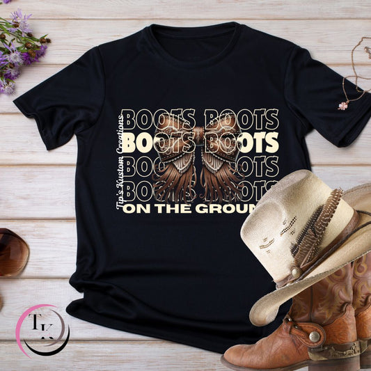 Boots on the Ground Unisex T-Shirt