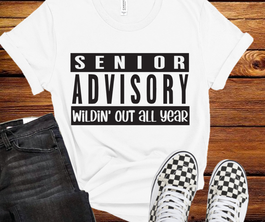Senior Advisory ShirtSuper soft and comfortable tee with a relaxed fit.SIZING ::-True to SizeT-SHIRT &amp; GARMENT CARE:Washing: Wash inside out with cold water with similar colors using